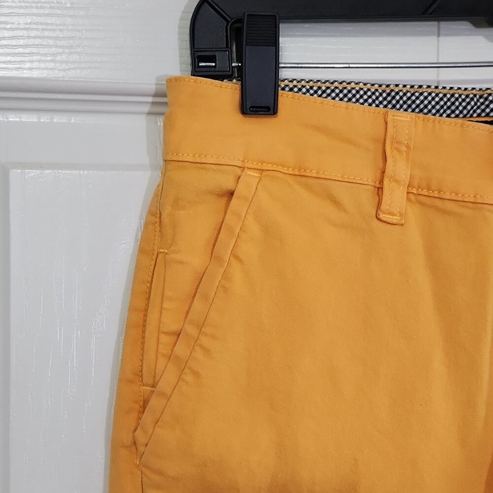 Milano Renato Masselli Womens Orange Straight Leg High Rise Pants Jeans Size 28 - Picture 5 of 11
